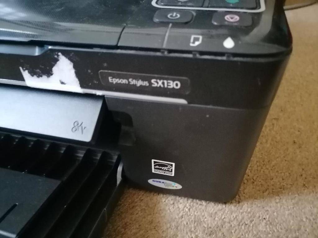 Epson Stylus Sx130 Multifunktionsgerät Drucken Scannen Kopieren Printers - LIQUIDATION ITEM:LOT OF 2 X PRINTERS, HP3835 +EPSON STYLUS